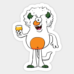 Witbier Beer Design Sticker